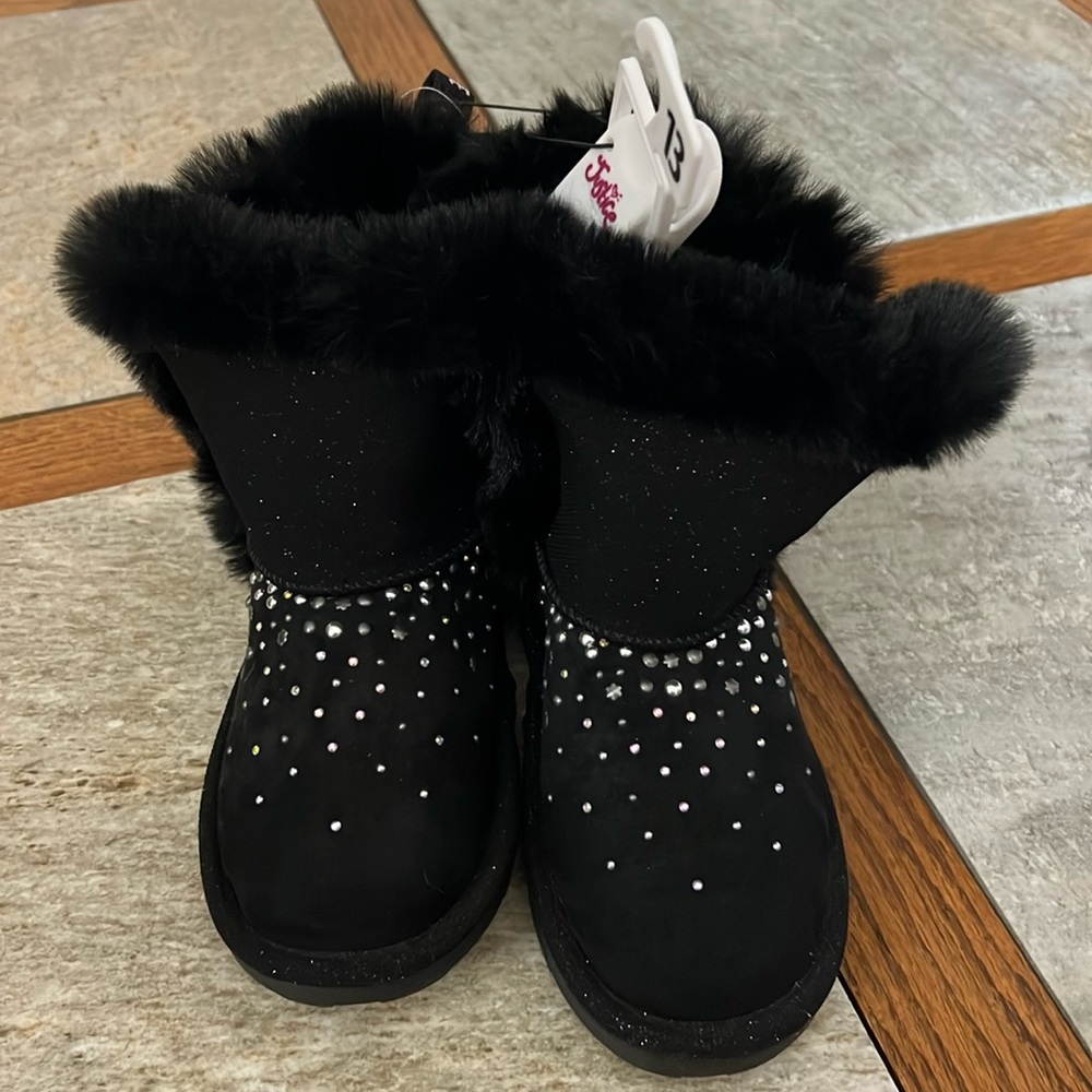 Justice girls boot size 13